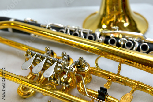 Obraz Dibond Instrumenty dęte