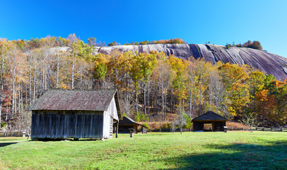 homestead at stone mountain state park near roaring gap, north carolina