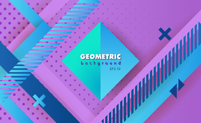 Wall Mural - Hipster geometric abstract