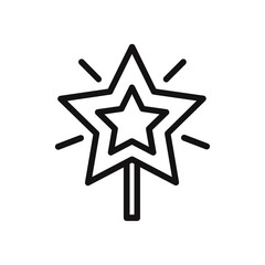 Star vector icon