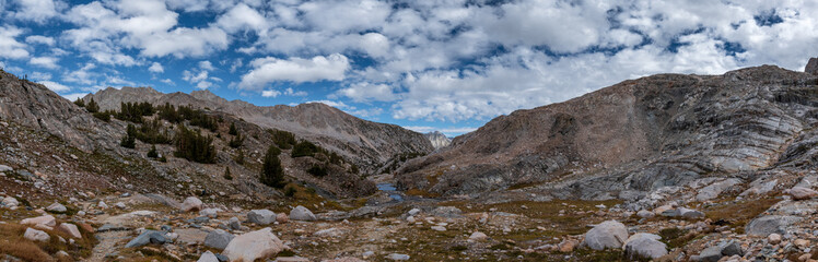 Wall Mural - Images of lakes on the John Muir Trail