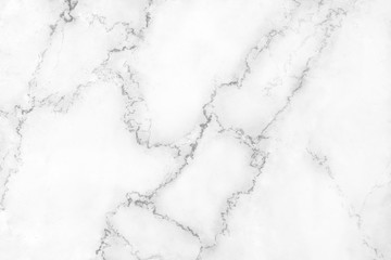 Nature white or gray marble texture with black veins and  curly seamless patterns , interiors tile luxury for background