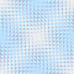 Poster - Geometric seamless pattern of a cubes in low poly style.