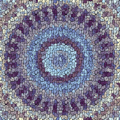 Aufkleber - Seamless grunge abstract square pattern. Paint grunge cracks.