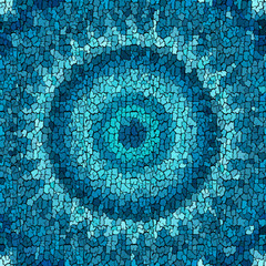 Aufkleber - Seamless grunge abstract square pattern. Paint grunge cracks.