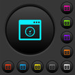 © botond1977 - Application speed dark push buttons with color icons