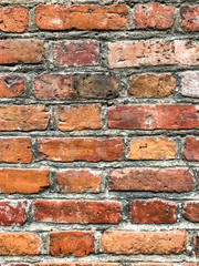 Poster - Old Vintage Grunge brick wall