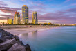 Miami Beach, Florida, USA Skyline