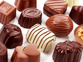 Wall Mural - BELGIAN CHOCOLATE SELECTION