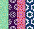 © Bonya Sharp Claw - Set of Seamless texture of floral ornament. Vector illustration. For the interior design, printing, web and textile