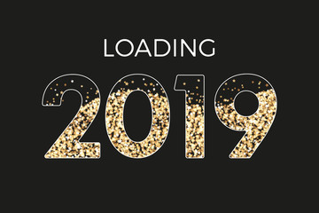 Poster - Loading 2019 glitzer auffüllen