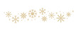 © krissikunterbunt - snowflakes and stars border isolated on white background vector illustration EPS10