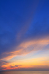 Wall Mural - sky with clouds