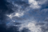 Fototapeta Niebo - Cloudy Blue Sky Background.