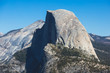 © tsuguliev - Panoramic summer view of Yosemite valley with Half Dome mountain, Tenaya Canyon, Liberty Cap, Vernal Fall and Nevada Fall, seen from Glacier point overlook, Yosemite National Park, California