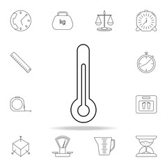Wall Mural - thermometer icon. detailed set of measuring instruments icons. premium graphic design. one of the co