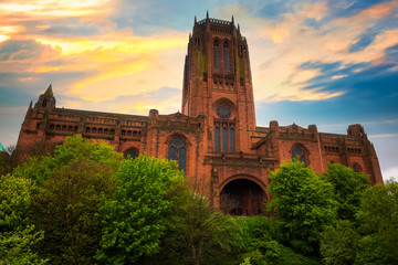 Poster - Liverpool Cathedral in Liverpool, UK