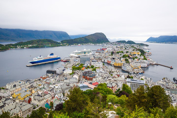 Wall Mural - Alesund in Norway