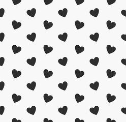 Heart Pattern. Vector Shape.