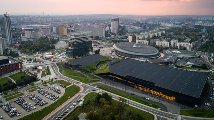 Wall Mural - City Katowice Poland Europe 