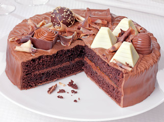 Sticker - BELGIAN CHOCOLATE CAKE