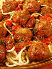 Poster - ITALIAN SPAGHETTI AND MEATBALLS