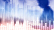 © Funtap - Business and finance graph on blurred background. Trading, investment and economics concept.