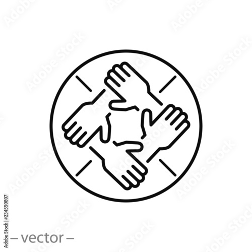 Hands Support Each Other Concept Of Teamwork Icon Linear Sign On White Background Editable Vector Illustration Eps10 Stock Vector Adobe Stock Hands Support Each Other Concept Of Teamwork Icon Linear Sign On White Background Editable Vector Illustration Eps10 Stock Vector Adobe Stock