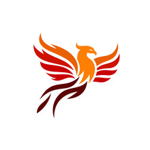 Luxury Phoenix Logo Template