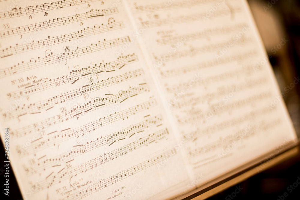 Mosical Notes musical notes Stock Photo | Adobe Stock