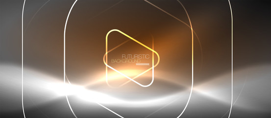Vector neon color abstract background