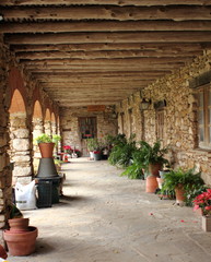 Mission San Jose in San Antonio, Texas, USA