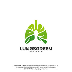Wall Mural - Lung care logo designs vector, Nature Lungs logo concept vector, Lungs Health logo template