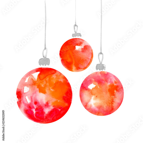 Orange gold Christmas decor...