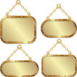 golden plaques