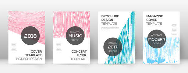 Poster - Cover page design template. Modern brochure layout