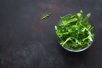 Canvas Print - Fresh Arugula Salad