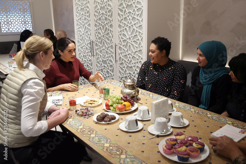 Britain S Meghan Duchess Of Sussex Visits The Hubb Community