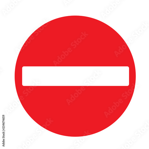 Do Not Enter Blank Sign Red Traffic Sign No Entry Traffic Sign Buy This Stock Vector And Explore Similar Vectors At Adobe Stock Adobe Stock