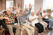 © Monkey Business - Group Of Seniors Enjoying Fitness Class In Retirement Home