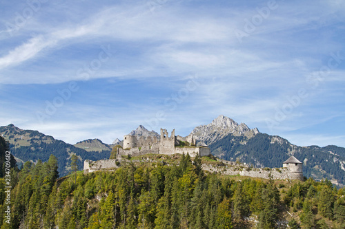 Plakat Ruine Ehrenfels in Tirol