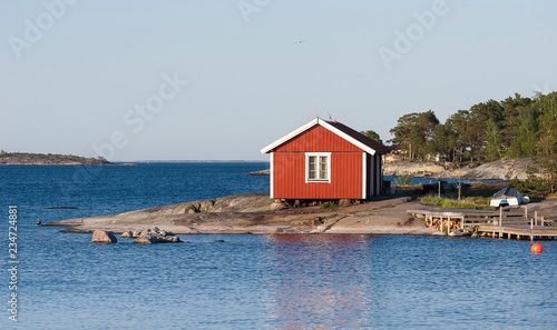 Rocky landscape near Ringsö...