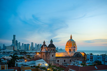 Cityscape, Cartagena De Indias, Colombia.