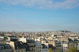 Fototapeta Paryż - Paris,France-October 17,2018: Paris skyline in the afternoon