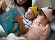 Mother reading a bedtime story