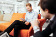 © NDABCREATIVITY - Business people collaborating in office and working on project together
