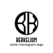 Logo monogramma business identità simbolo emblema logotipo segni stile vettoriale brand compagnia nome club