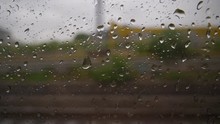 Rainy Day Milan City Train Road Trip Window Pov Panorama 4k Italy
