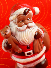 Wall Mural - CHOCOLATE CHRISTMAS SANTA