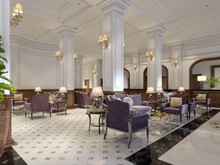 Luxury Victorian Style Hotel Lobby Interior Look